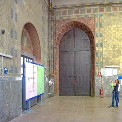 Locali macchine in stile Liberty