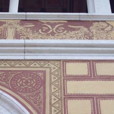 Dettagli della facciata