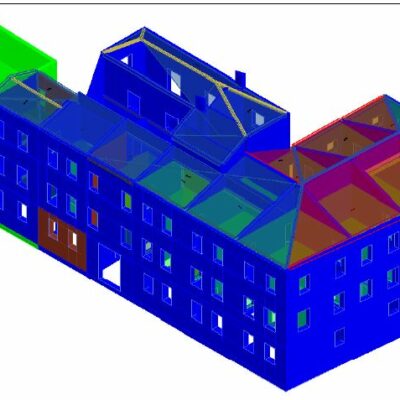 Modello di Calcolo_Prospetto via Mazza - via Zacconi