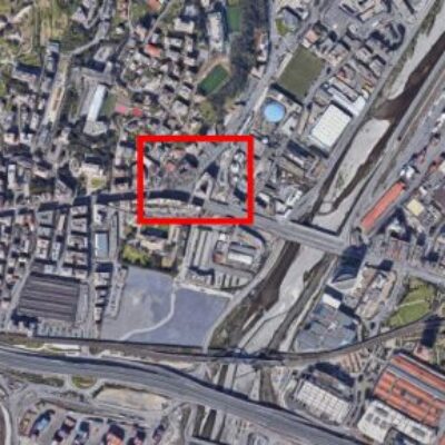 Ortofoto con individuazione area intervento