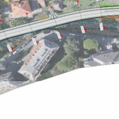 Stato di progetto - vista in pianta