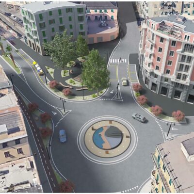 Stato di progetto render 3D